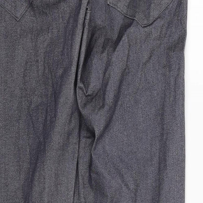 Poco Loco Womens Blue  Denim Skinny Jeans Size 14 L30 in