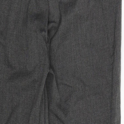 Womens UK Size 12 Marks and Spencer Regular Fit  Grey Trousers