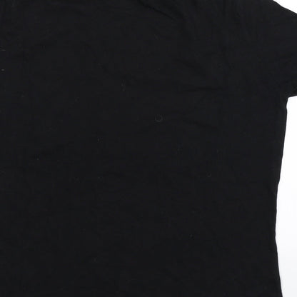 Stedman Womens Black   Basic T-Shirt Size L
