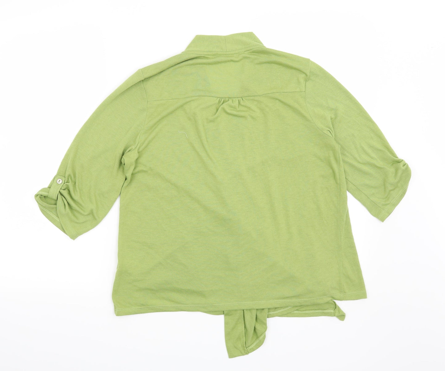 Womens UK Size 10 Tigi Green Basic Blouse