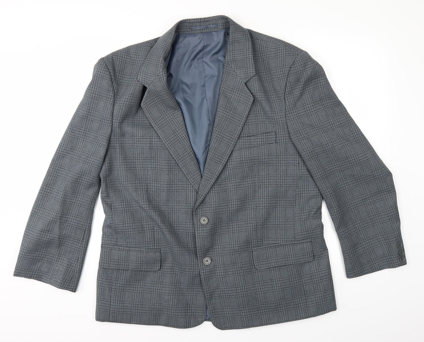 Mens UK Size 42 Classic Regular Green Suit Jacket