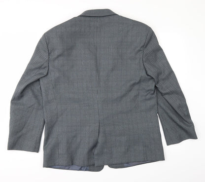 Mens UK Size 42 Classic Regular Green Suit Jacket