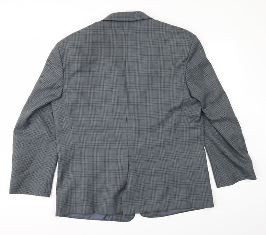 Mens UK Size 42 Classic Regular Green Suit Jacket