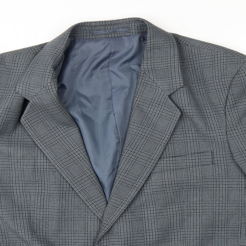 Mens UK Size 42 Classic Regular Green Suit Jacket