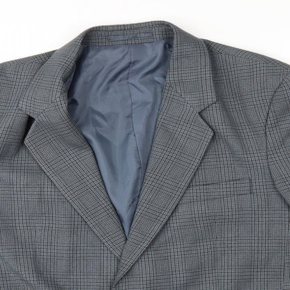 Mens UK Size 42 Classic Regular Green Suit Jacket