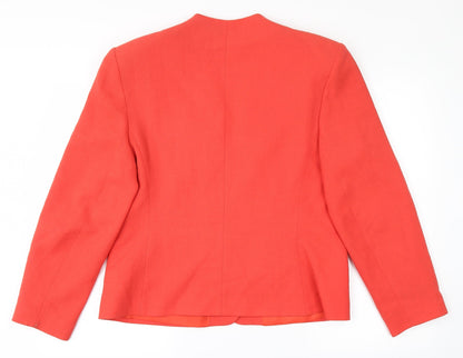 Womens UK Size S Preworn Red Jacket