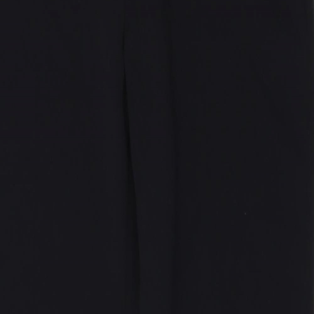 Impressions Womens Black   Trousers  Size 10 L31 in