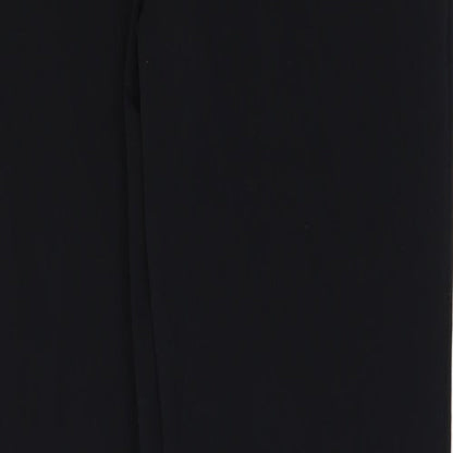 Impressions Womens Black   Trousers  Size 10 L31 in