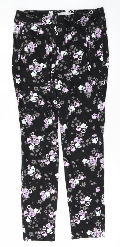 Womens UK Size 10 Redherring Regular Fit  Black Trousers