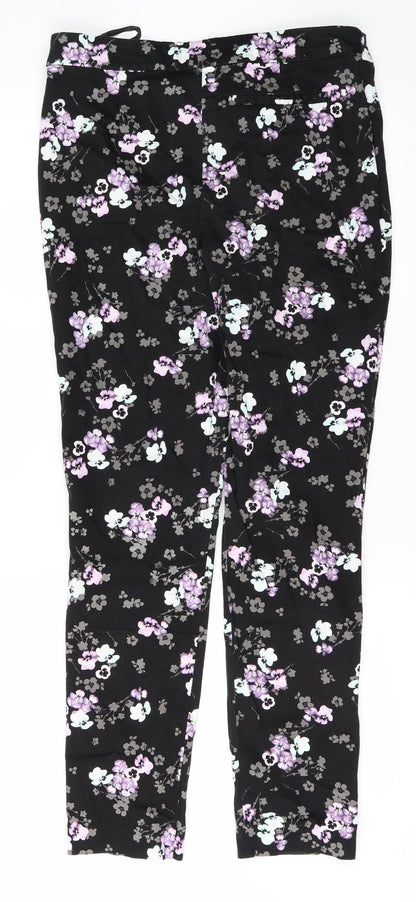 Womens UK Size 10 Redherring Regular Fit  Black Trousers