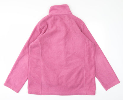 Victoria Taylor Womens Pink   Full Zip Jumper Size 14