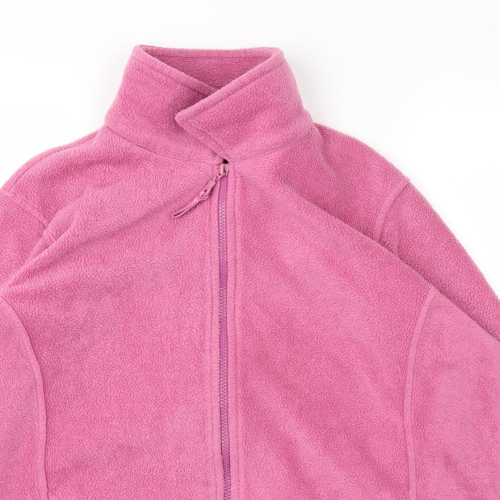 Victoria Taylor Womens Pink   Full Zip Jumper Size 14
