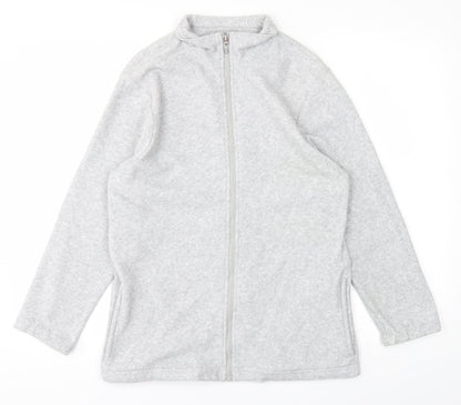 Holmewood Womens Grey   Full Zip Jumper Size 10