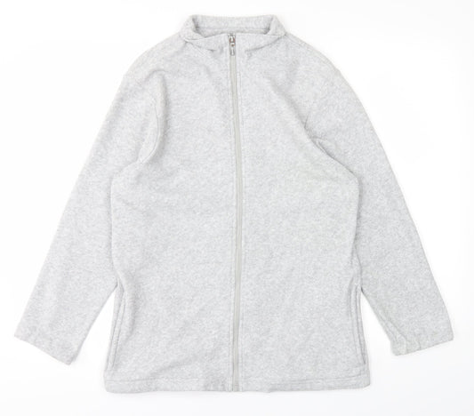 Holmewood Womens Grey   Full Zip Jumper Size 10