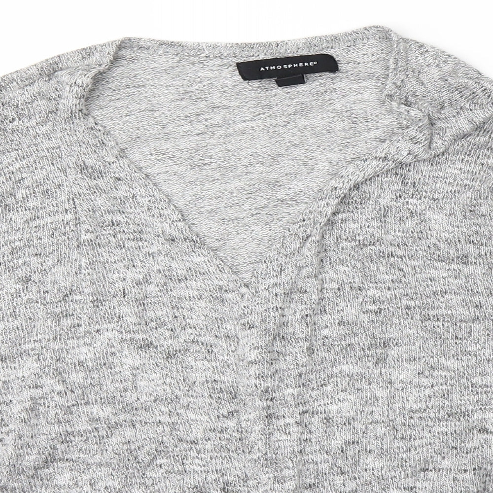 Atmosphere Womens Grey   Cardigan Jumper Size 14