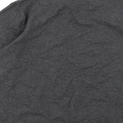 Jack Reid Mens Grey  Knit Pullover Jumper Size S