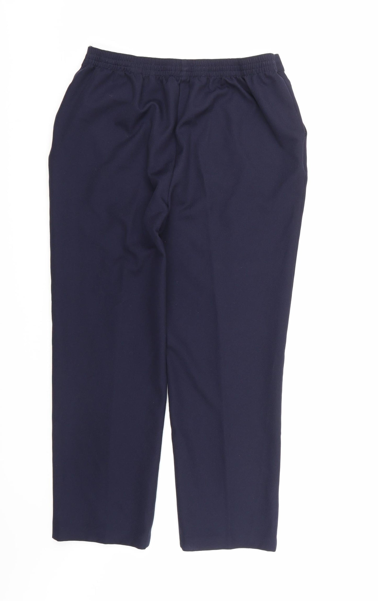 Womens UK Size 12 Papaya Regular Fit  Blue Trousers