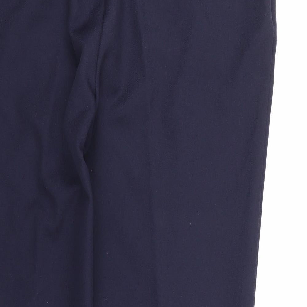 Womens UK Size 12 Papaya Regular Fit  Blue Trousers