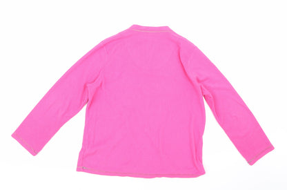 love to lounge Girls Pink Solid  Top Pyjama Top Size 10-11 Years