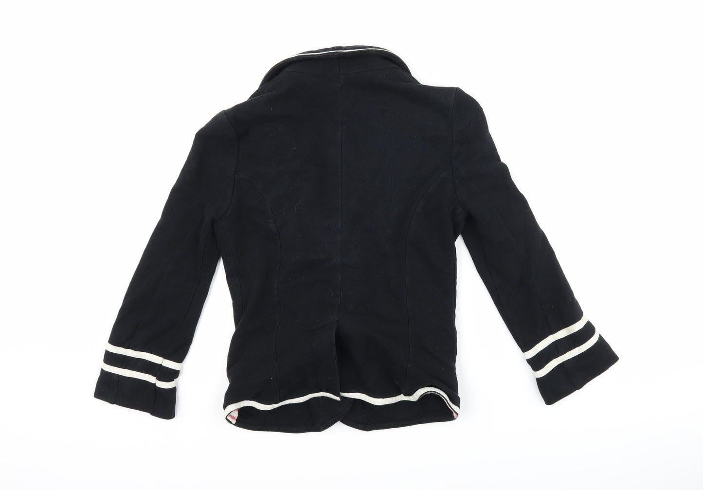 Topshop Womens Black   Jacket Suit Jacket Size 6