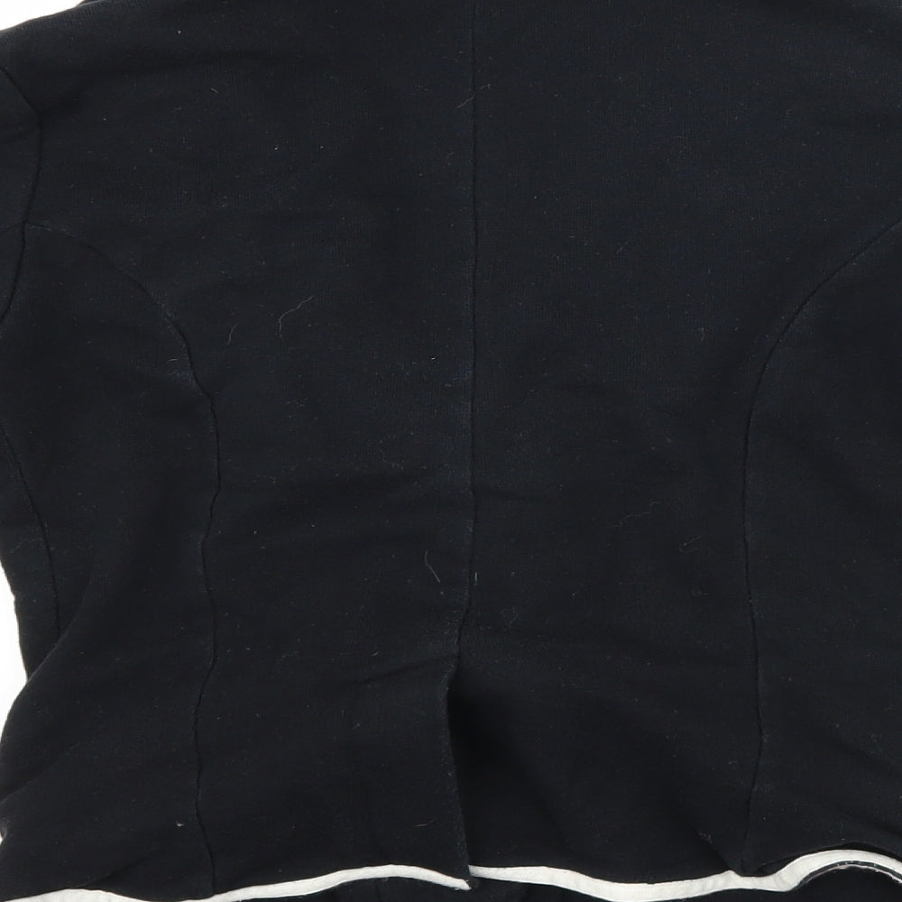 Topshop Womens Black   Jacket Suit Jacket Size 6