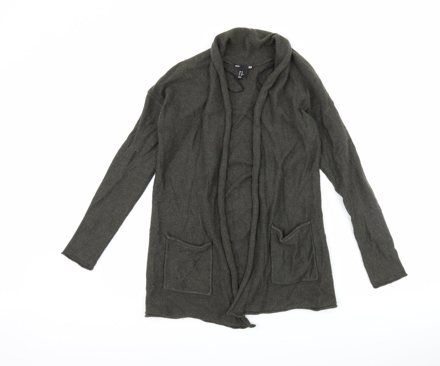 H&M Womens Grey   Cardigan Jumper Size XS