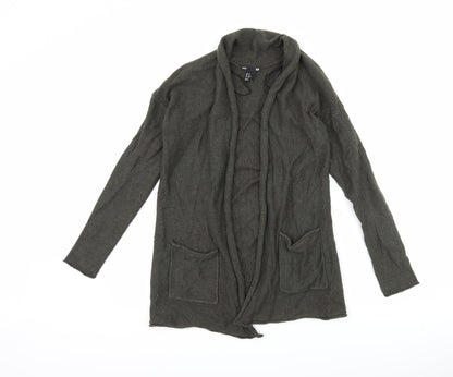 H&M Womens Grey   Cardigan Jumper Size XS