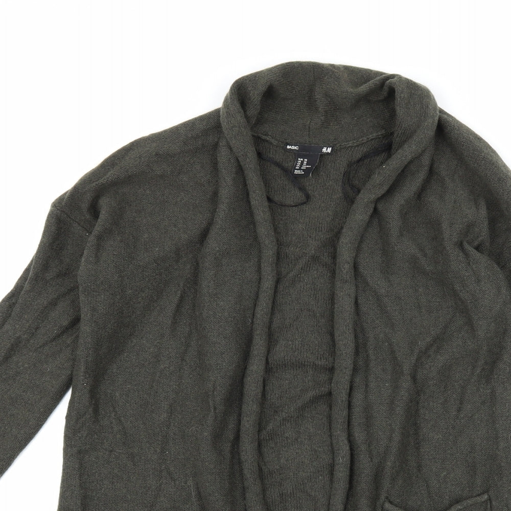 H&M Womens Grey   Cardigan Jumper Size XS
