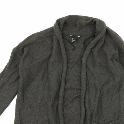 H&M Womens Grey   Cardigan Jumper Size XS