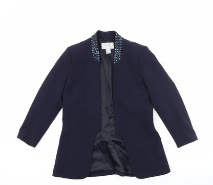 Womens UK Size 8 H&M Blue Jacket