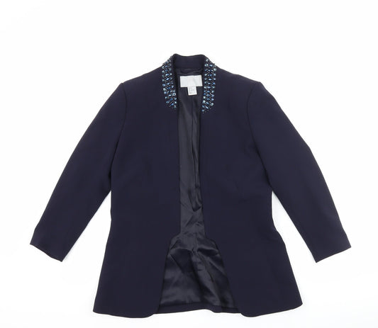Womens UK Size 8 H&M Blue Jacket