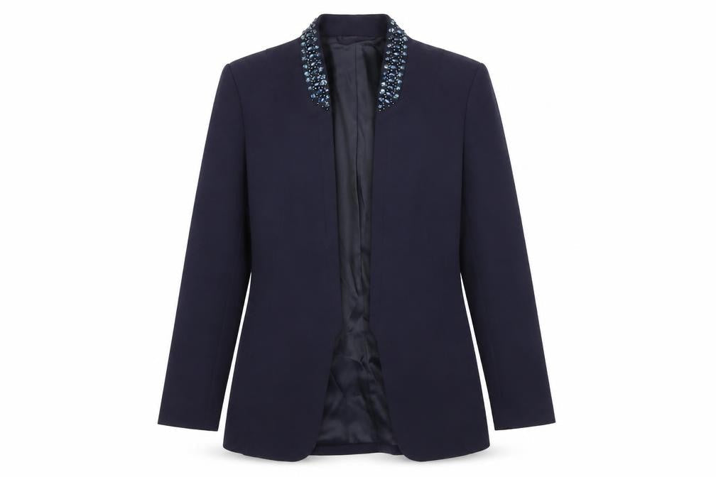 Womens UK Size 8 H&M Blue Jacket