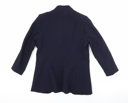 Womens UK Size 8 H&M Blue Jacket