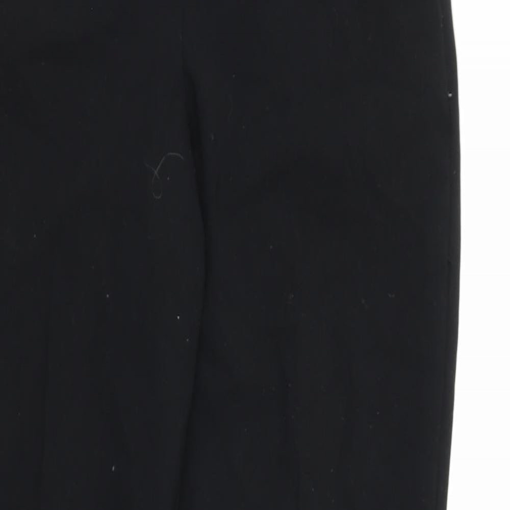 Womens UK Size 8 Marks and Spencer Regular Fit  Black Trousers