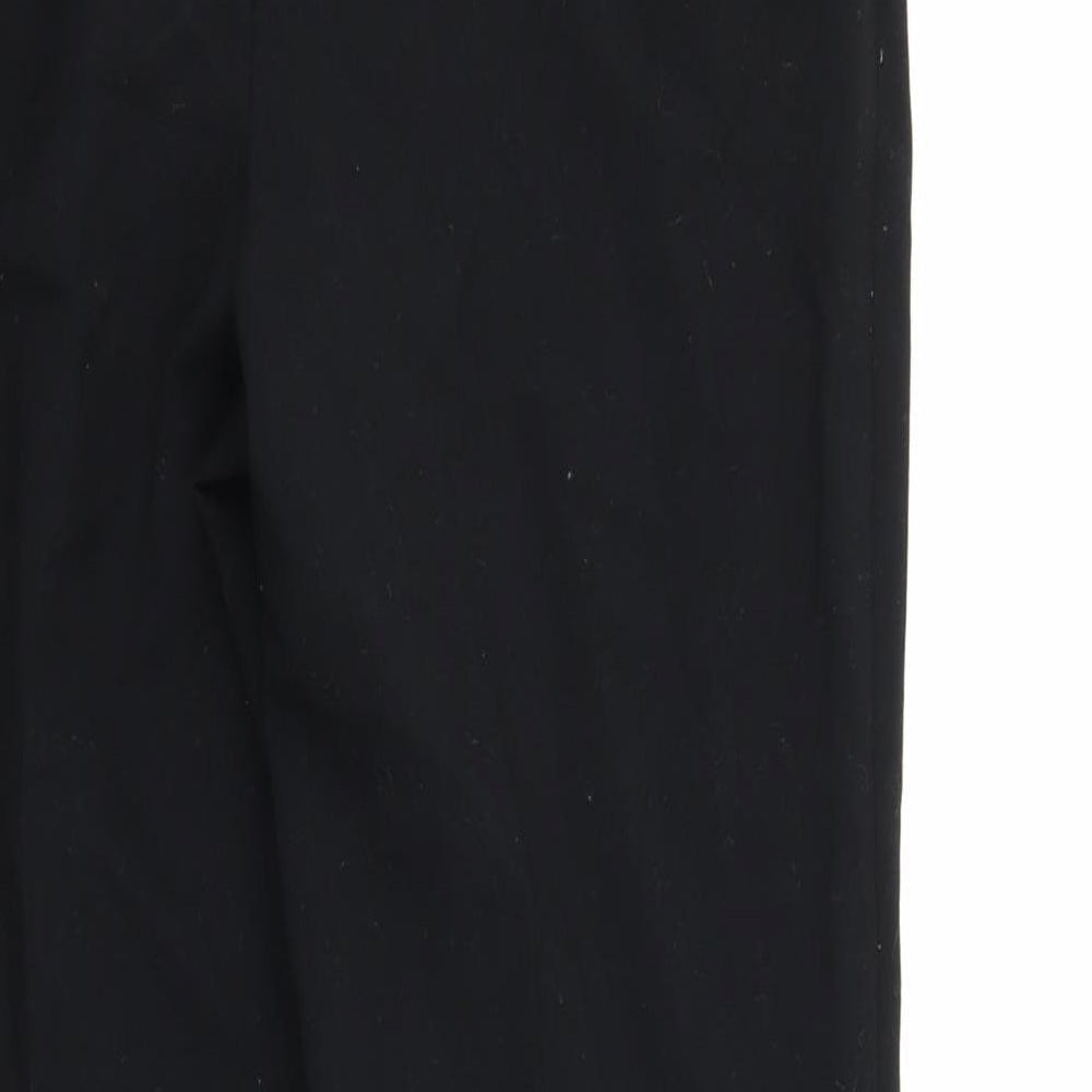 Womens UK Size 8 Marks and Spencer Regular Fit  Black Trousers