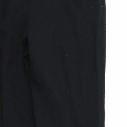 Womens UK Size 8 Marks and Spencer Regular Fit  Black Trousers