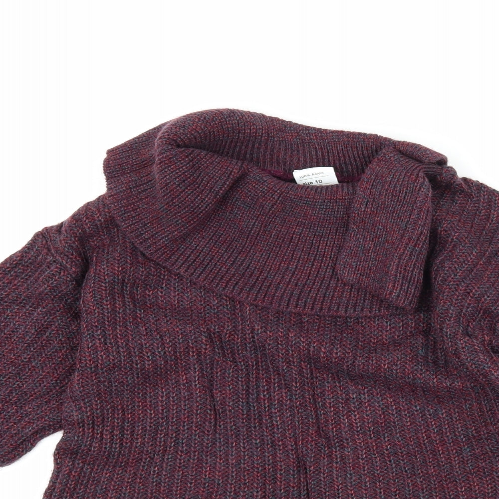 Preworn Womens Purple   Pullover Jumper Size 10