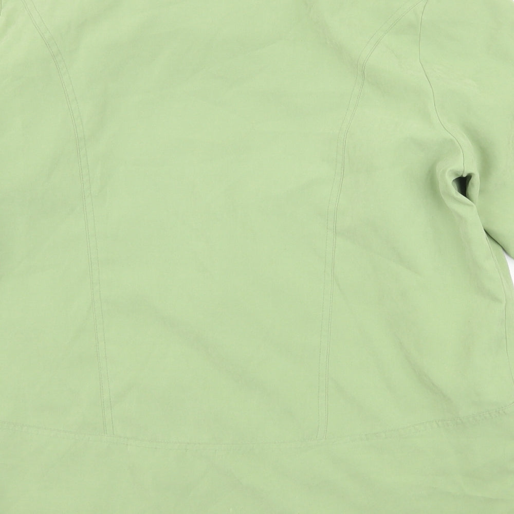 Klass Womens Green   Overcoat Coat Size 10