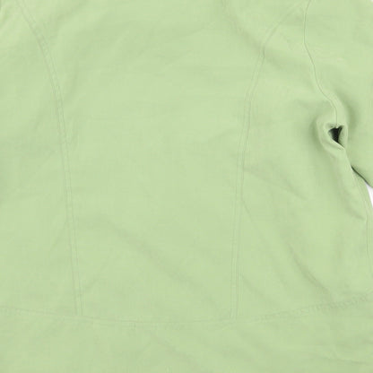 Klass Womens Green   Overcoat Coat Size 10