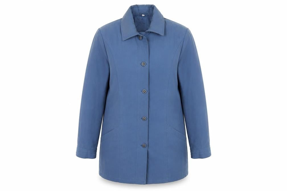 Womens UK Size 10 JBC Collection Blue Overcoat