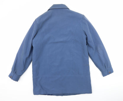Womens UK Size 10 JBC Collection Blue Overcoat