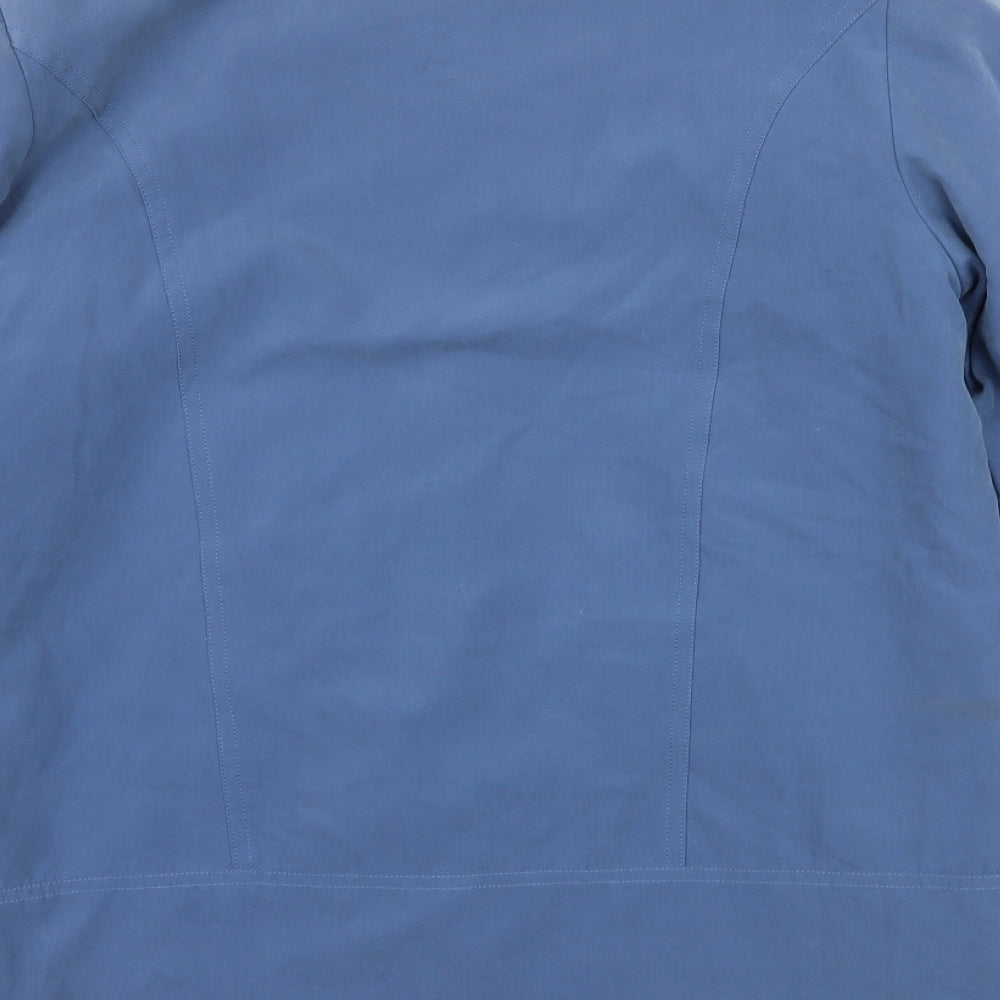 Womens UK Size 10 JBC Collection Blue Overcoat
