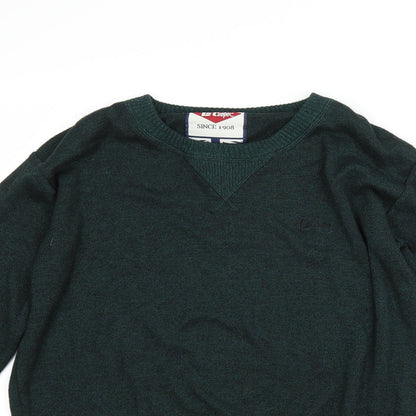 Lee Cooper Mens Green   Pullover Jumper Size M