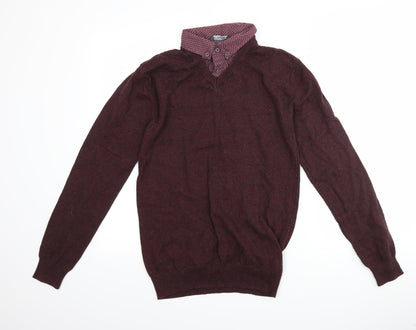 Cedar Wood State Mens Purple   Pullover Jumper Size XS