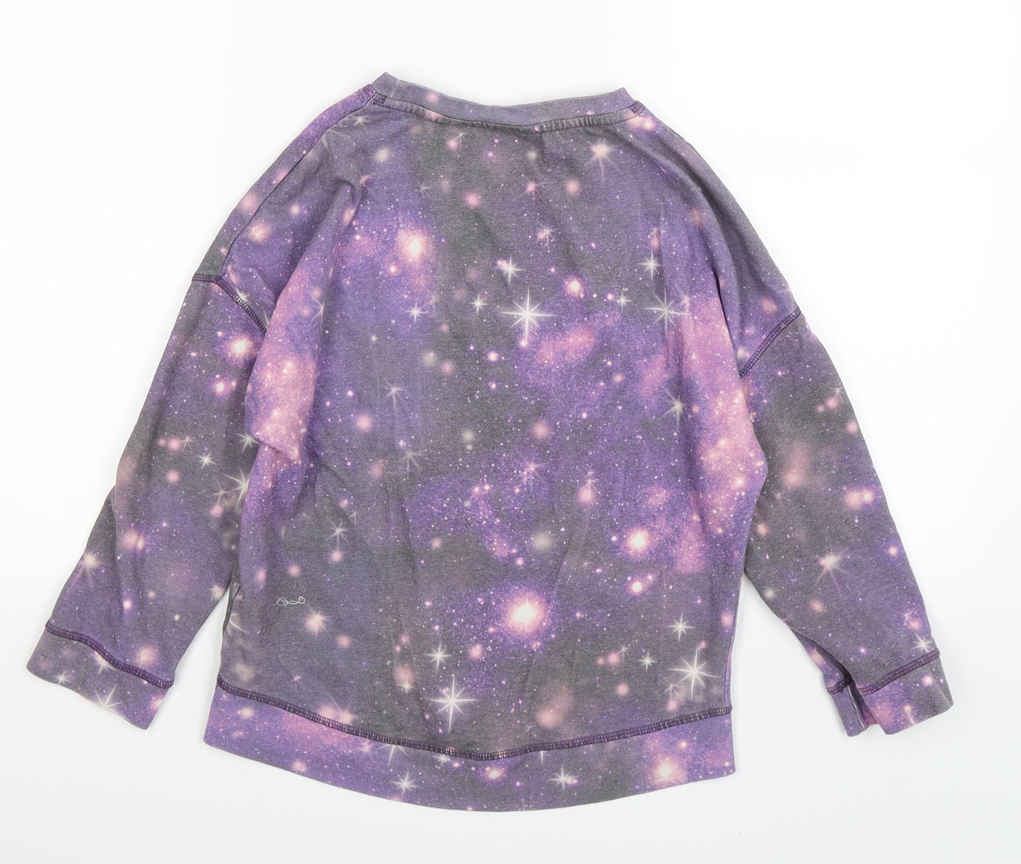 NEXT Girls Purple   Pullover Sweatshirt Size 9 Years  - STAR WARS