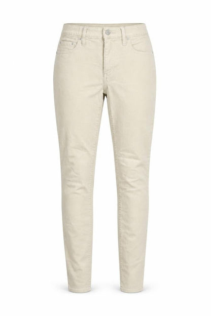 Womens UK Size 8 Gap Regular Fit Skinny Ivory Jeans