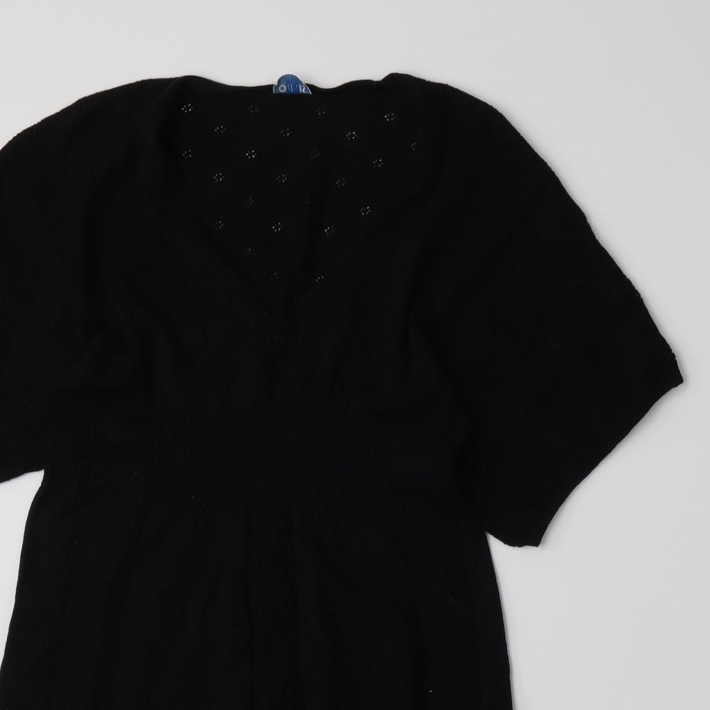 Oasis Womens Black   A-Line  Size 12