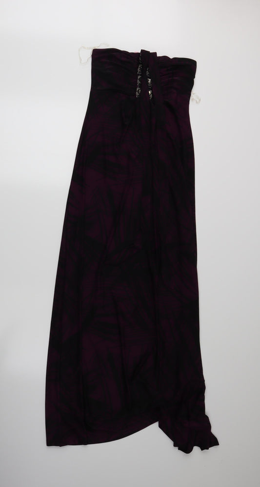 Miss Posh Womens Purple   Maxi  Size 10