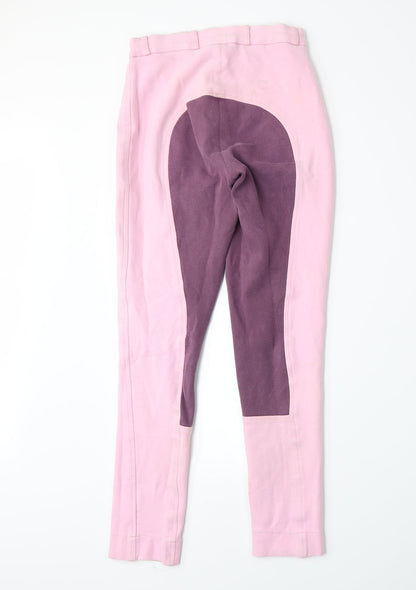 Requisite Womens Pink   Capri Trousers Size 6 L27 in
