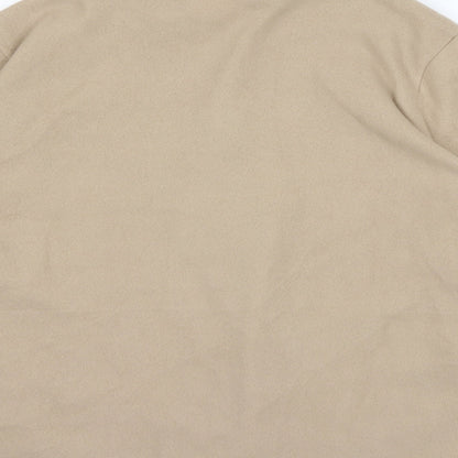 Gabrielle Vicenza Womens Beige   Full Zip Jumper Size 16